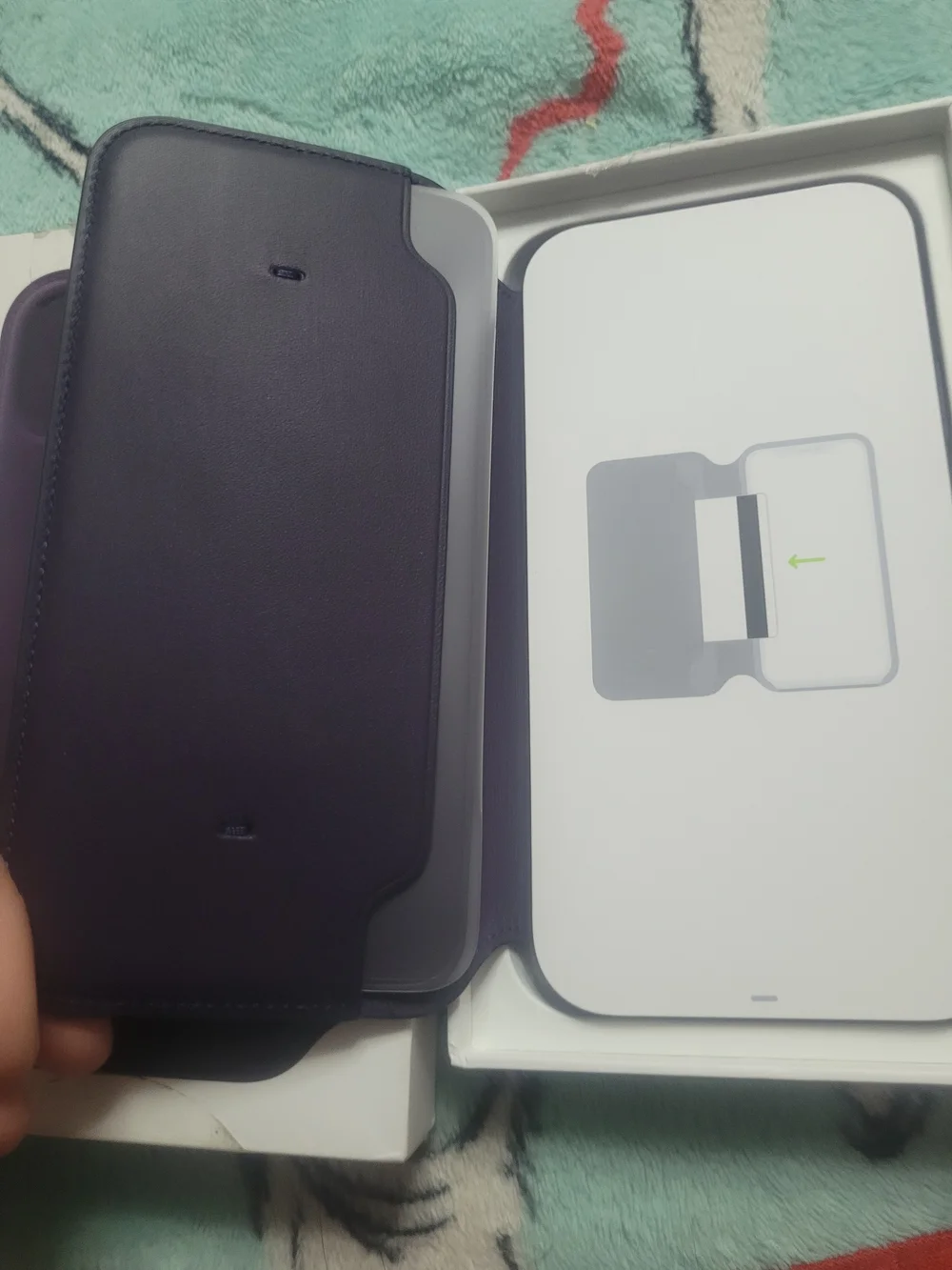 Apple iPhone 11 Pro Leather Folio Case - Purple